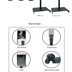 Stand type hand santizer dispenser FR1408