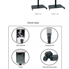 Stand type hand santizer dispenser FR1406