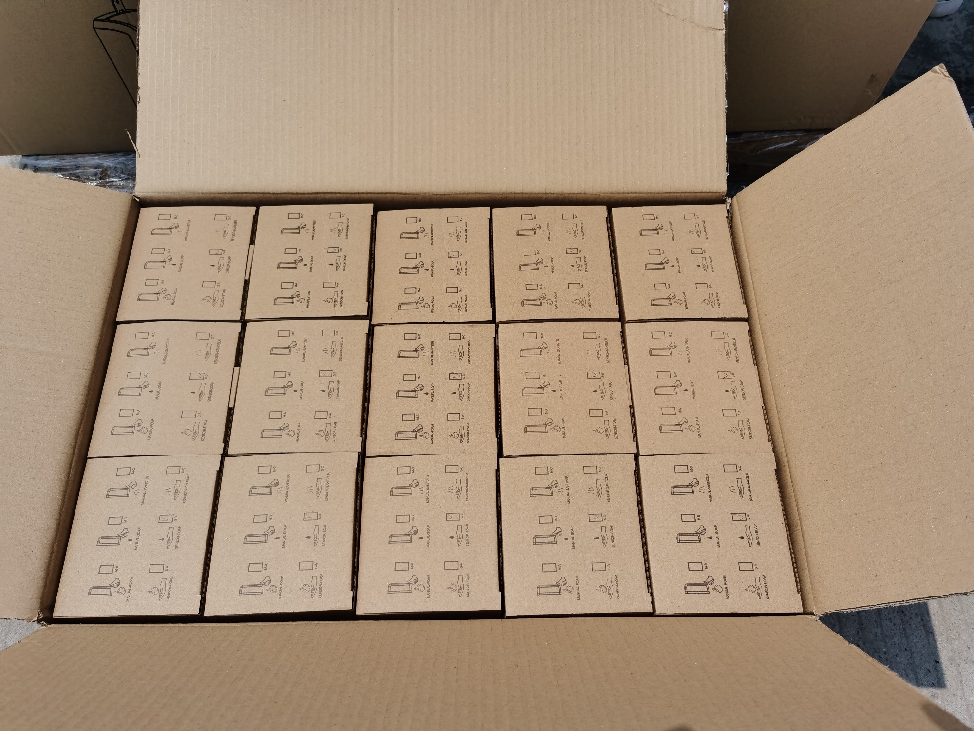 The Package of Our Soap Dispenser
